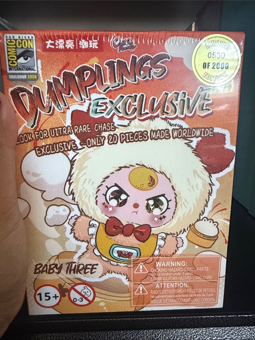 Baby Three - DUMPLINGS EXCLUSIVE - SAN DIEGO COMIC CON- rare.